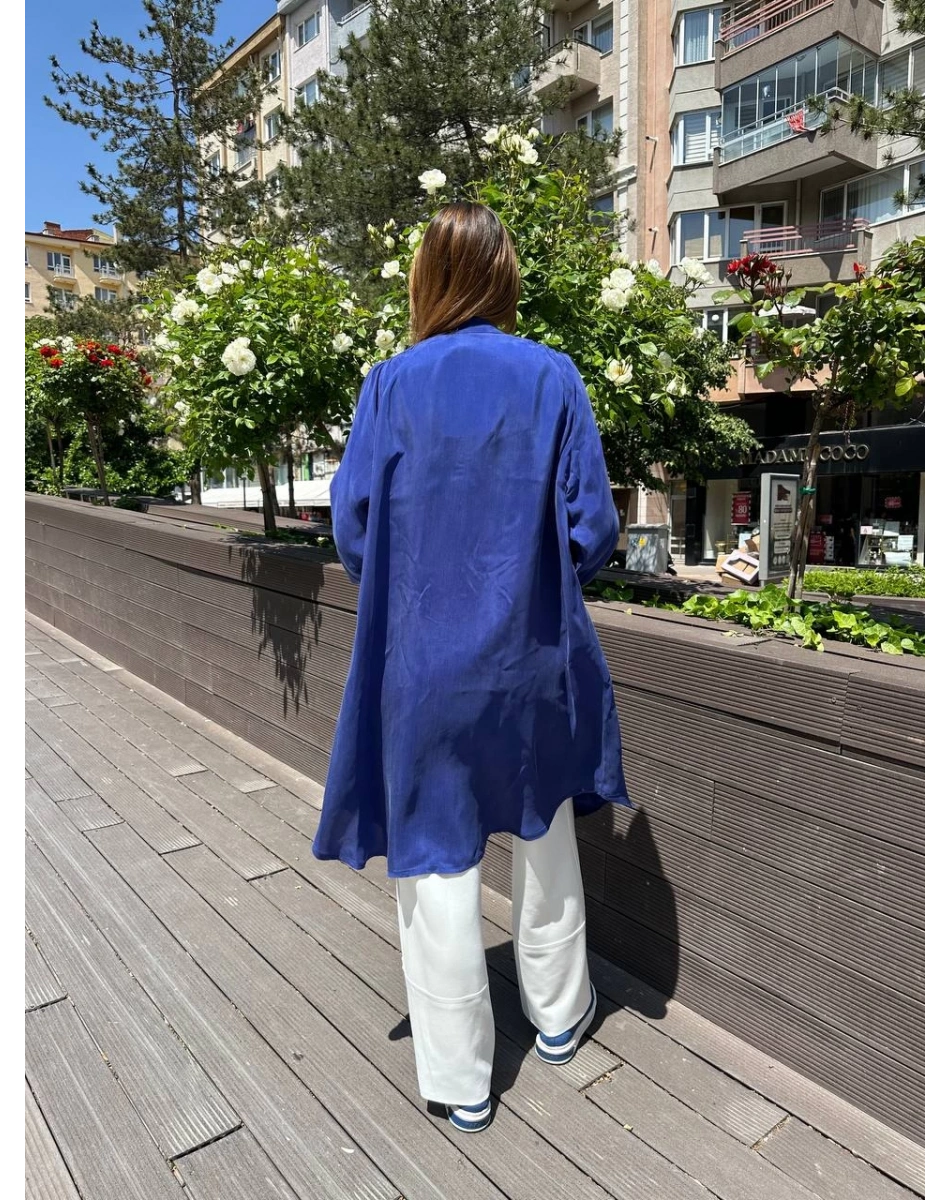 Misswhence 37410 Saks İpek Ara Boy Kap