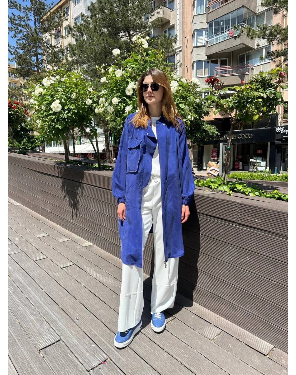 Misswhence 37410 Saks İpek Ara Boy Kap