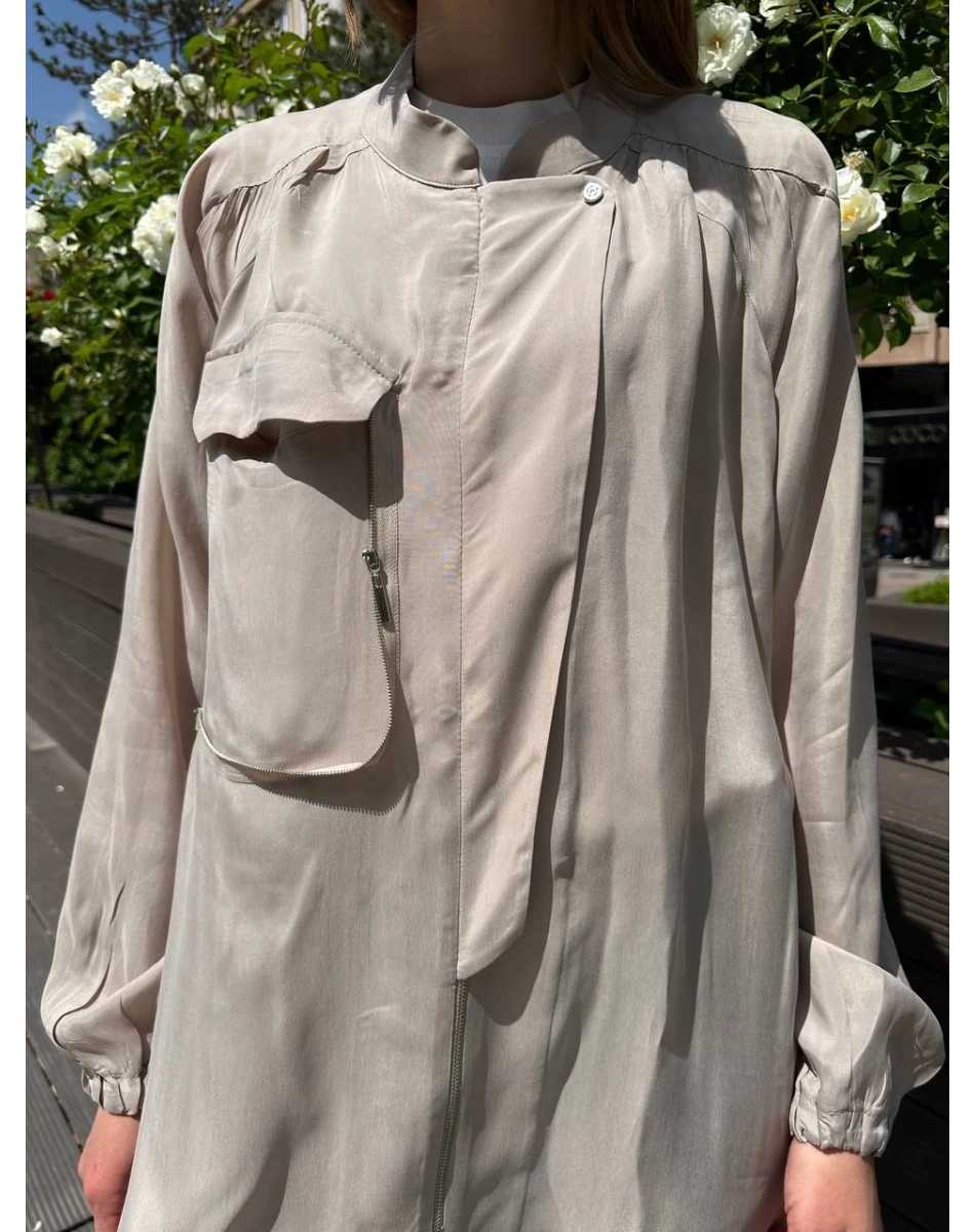 Misswhence 37410 Taş İpek Ara Boy Kap