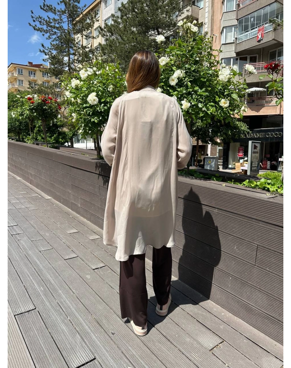 Misswhence 37410 Taş İpek Ara Boy Kap