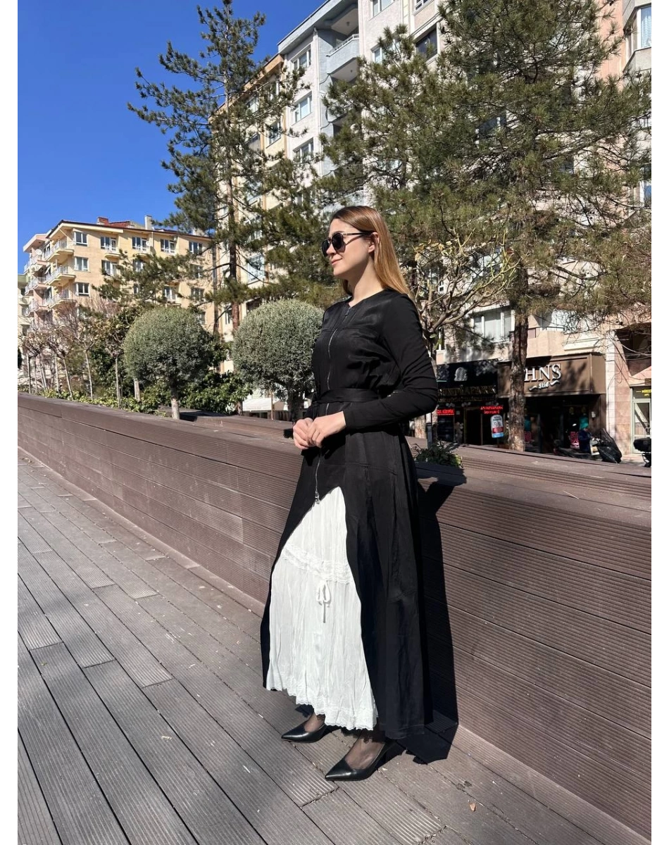 Misswhence 37806 Siyah İkili Elbise