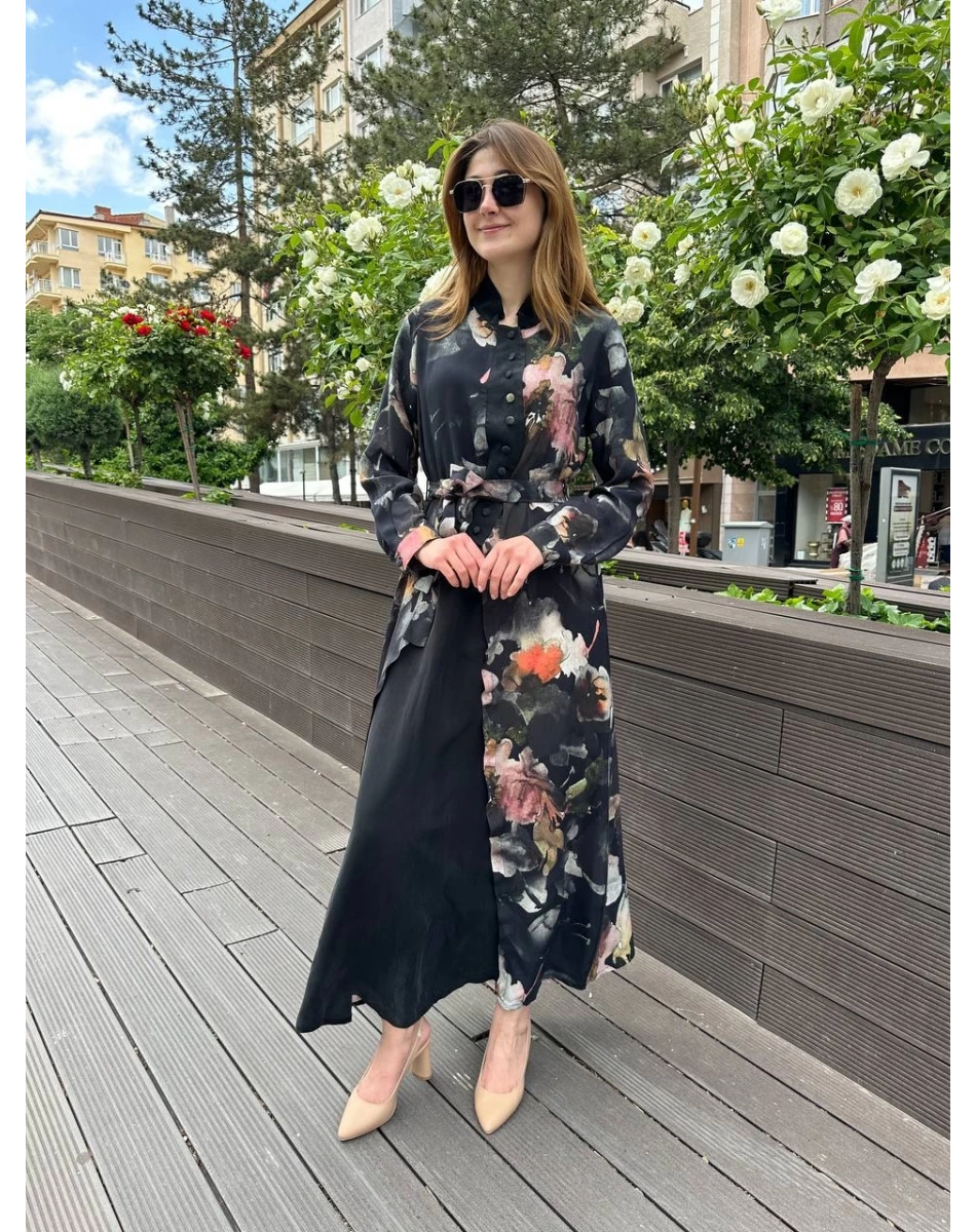 Misswhence 37835 Siyah Elbise