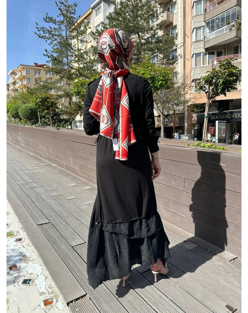 Misswhence 37848 Siyah Elbise