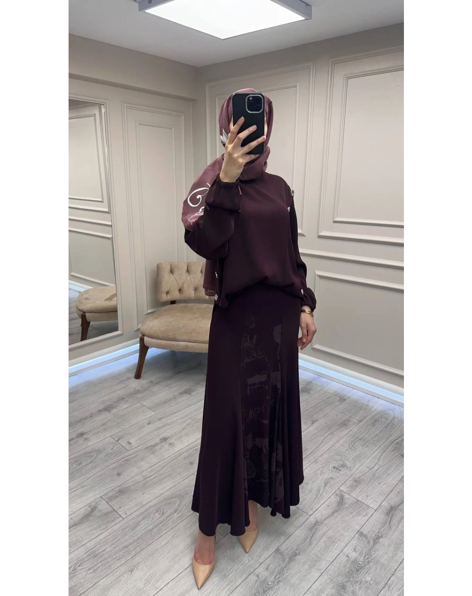 Misswhence 38032 Bordo Etekli Takım