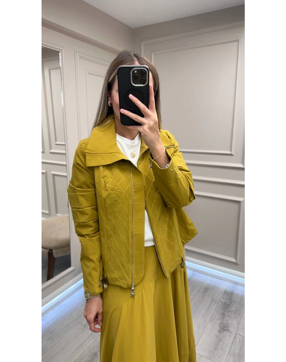 Misswhence 38208 Sarı Etekli Takım