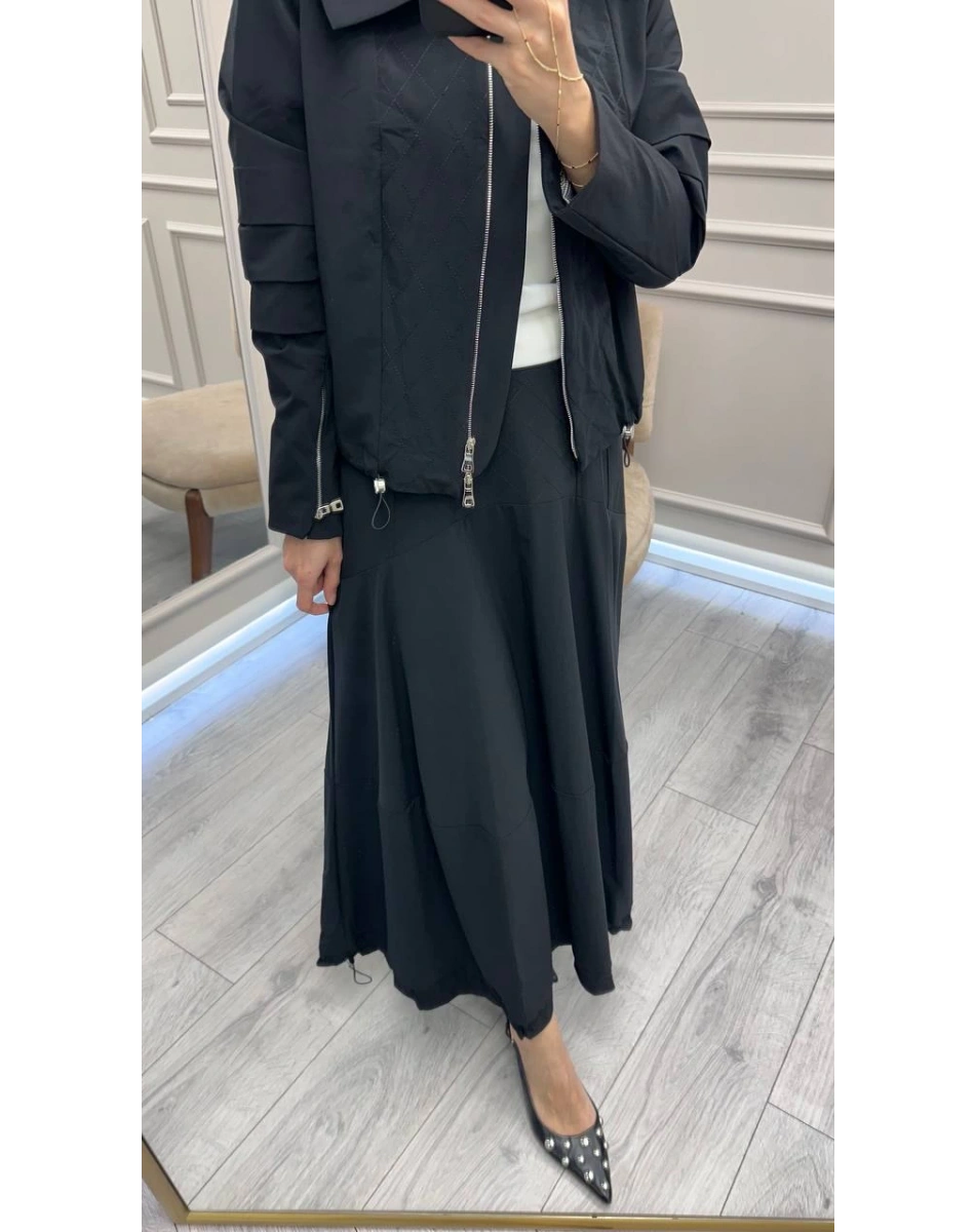 Misswhence 38208 Siyah Etekli Takım