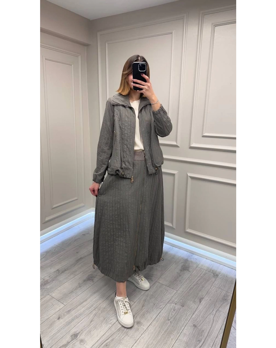 Misswhence 38216 Vizon Tafta Etek Takım