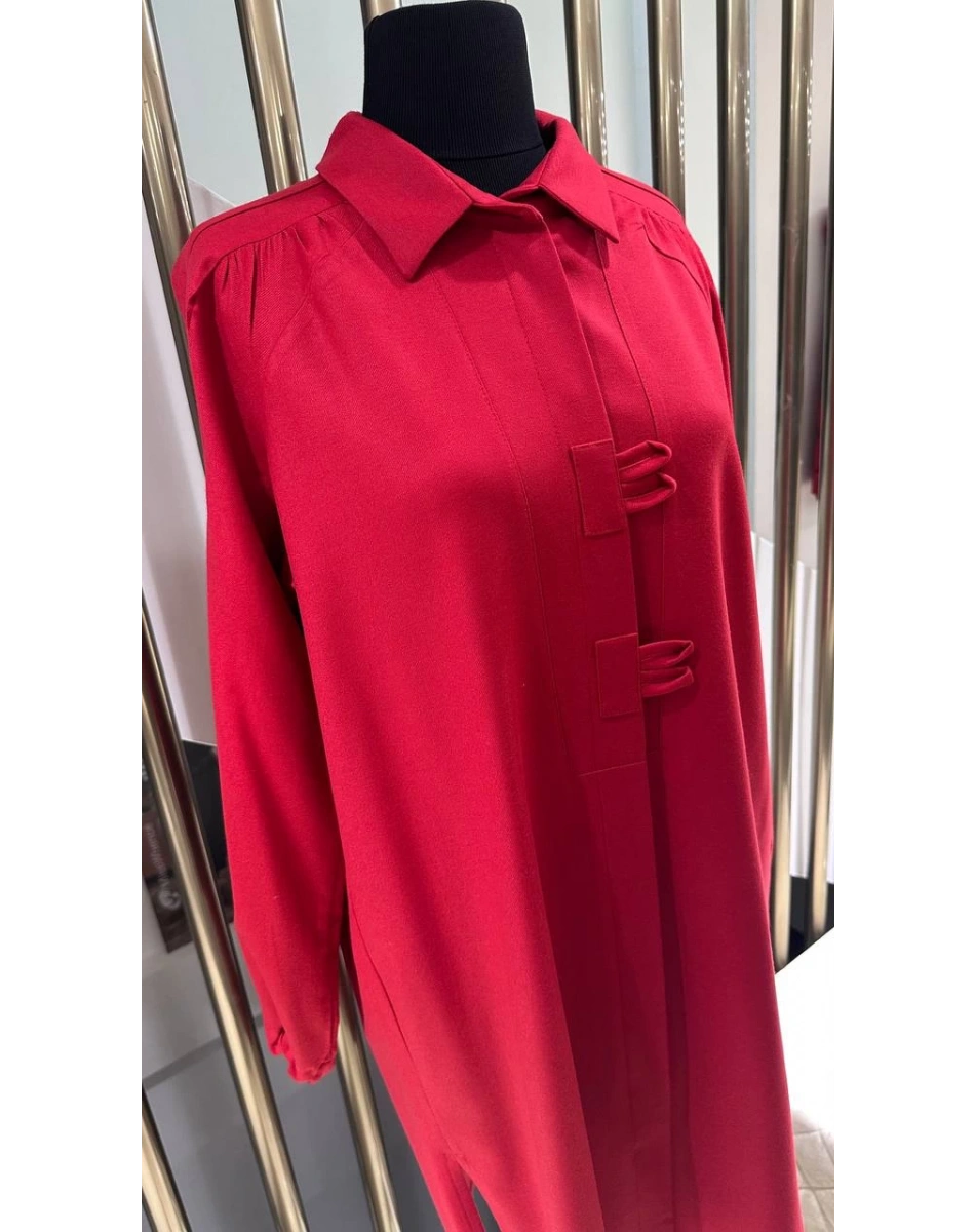Misswhence 38300 Kırmızı Gömlek