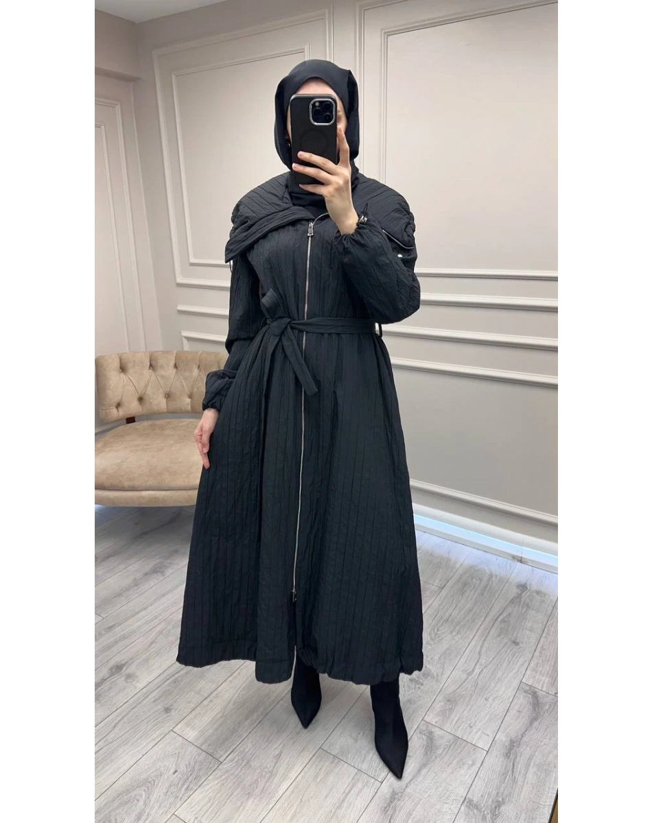 Misswhence 38508 Siyah Tafta Kap