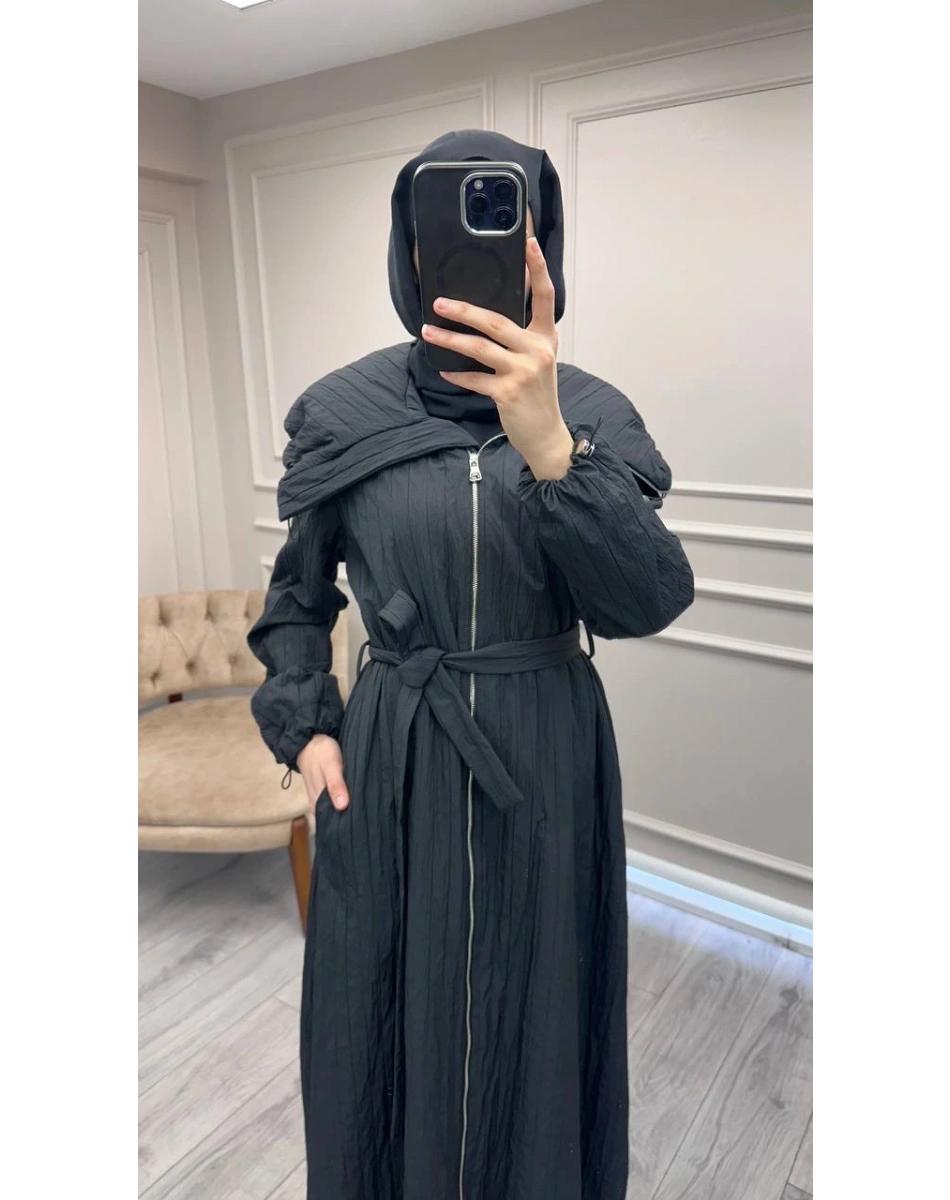 Misswhence 38508 Siyah Tafta Kap