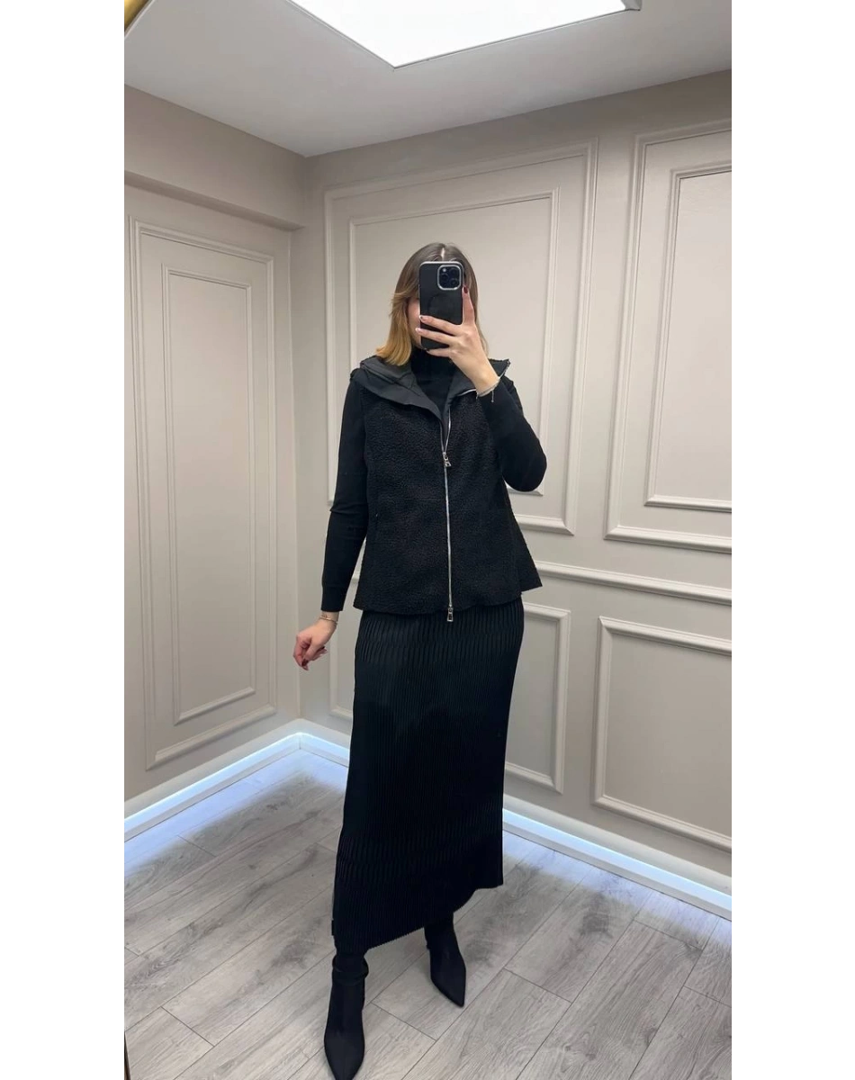 Misswhence 38701 Siyah Yelek