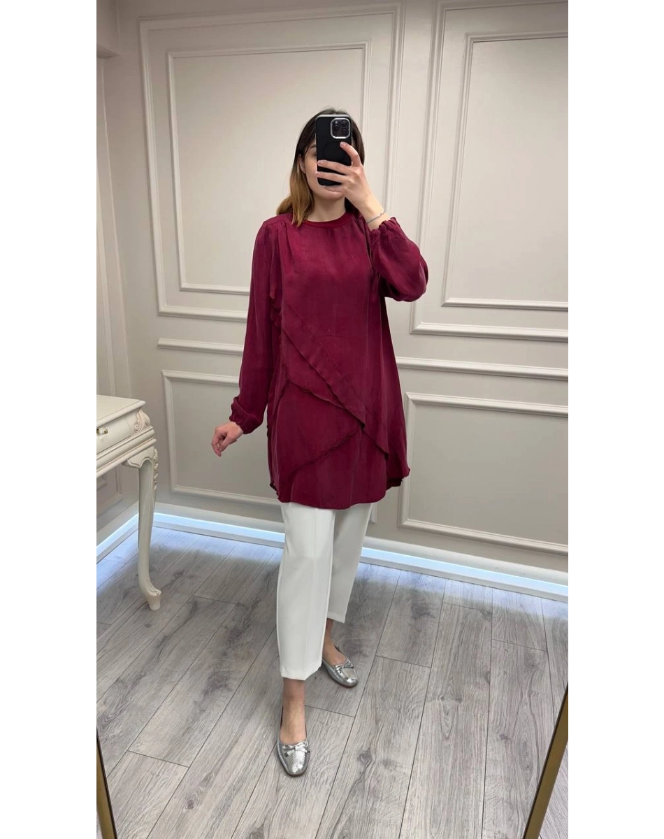 Misswhence 39017 Bordo Tunik
