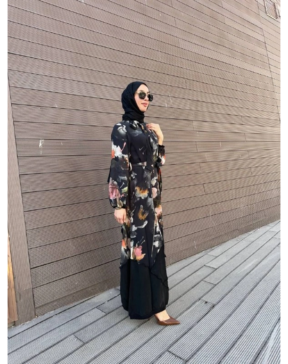 Misswhence 39802 Siyah Elbise