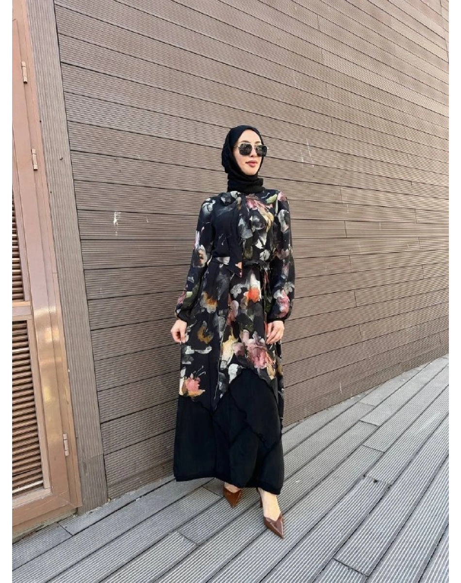 Misswhence 39802 Siyah Elbise