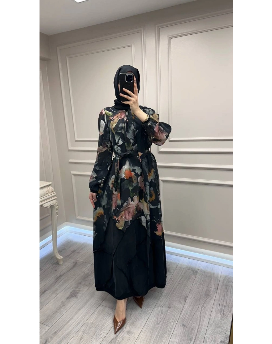 Misswhence 39802 Siyah Elbise