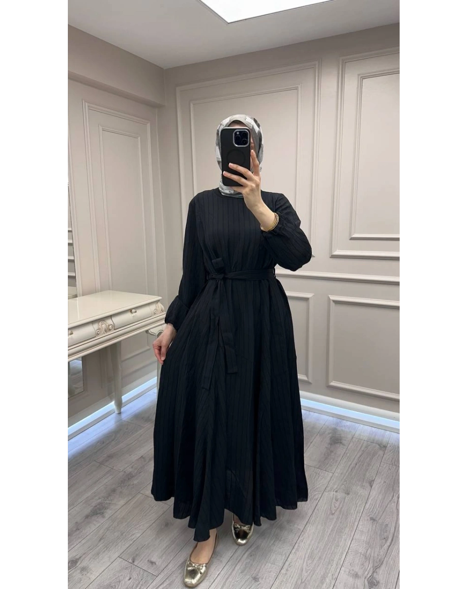 Misswhence 39844 Siyah Elbise