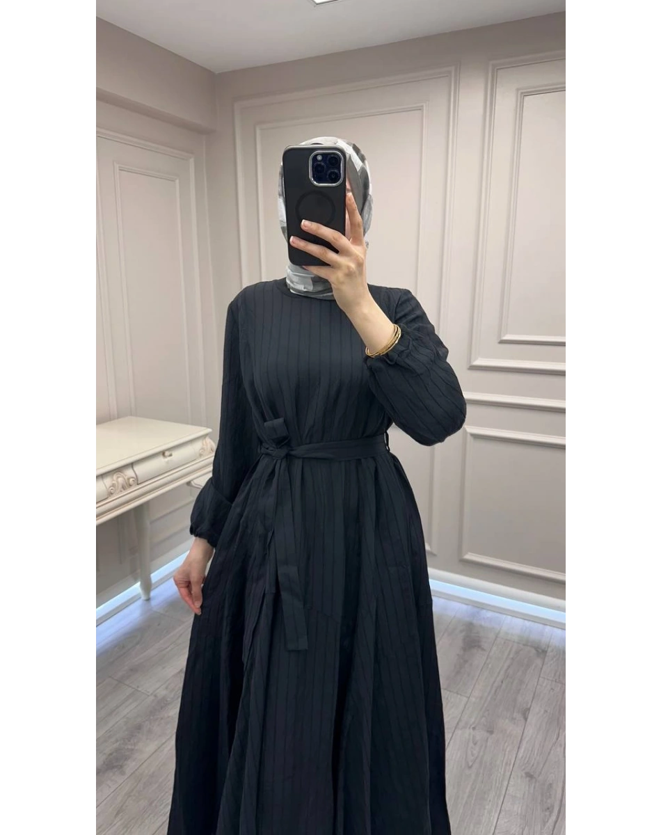 Misswhence 39844 Siyah Elbise