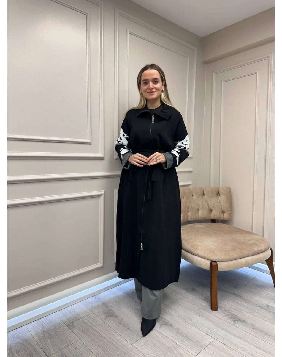 Misswhence Miss 266 Siyah Triko Kap