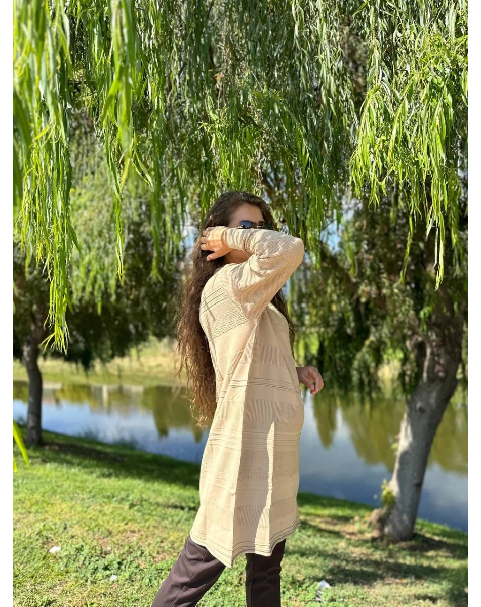 Misswhence MİSS222 Camel Triko