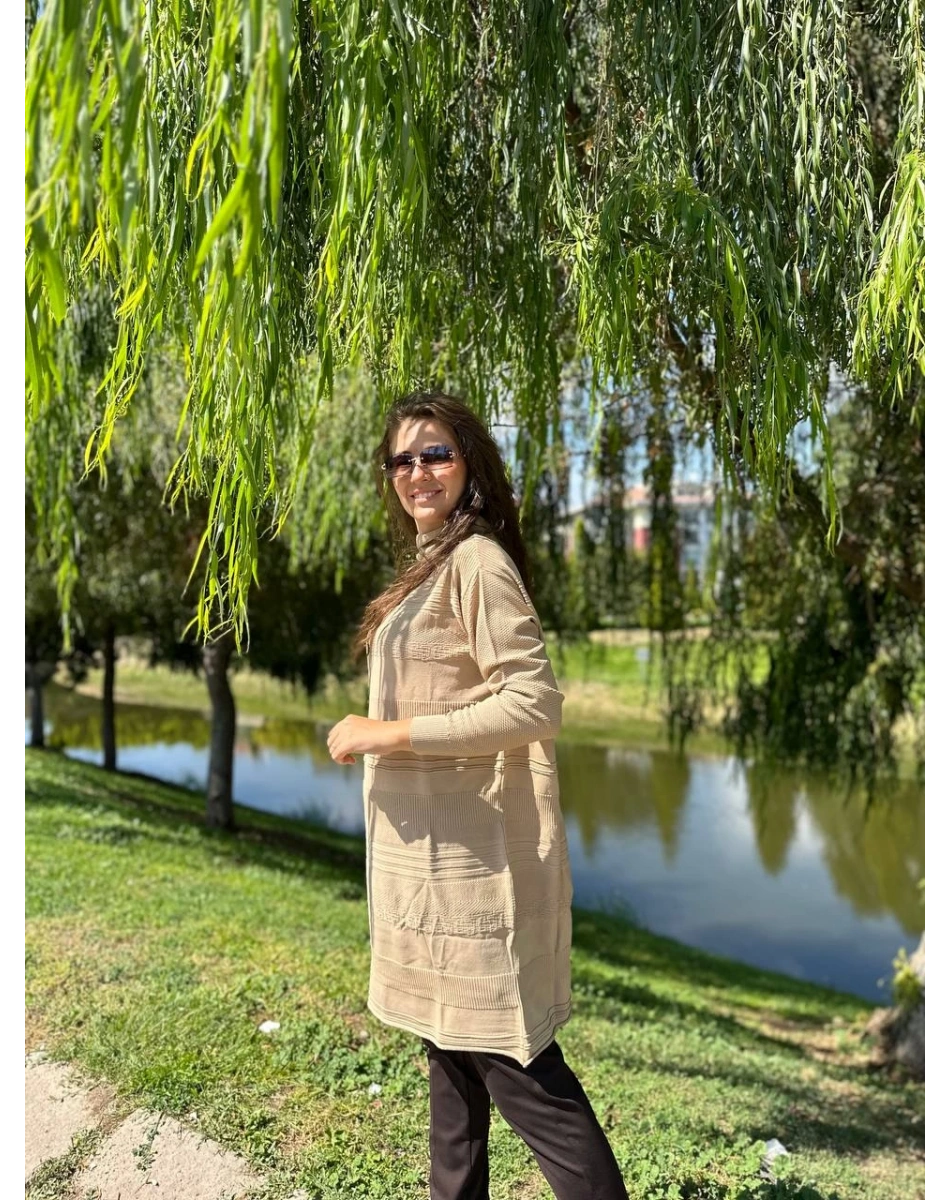 Misswhence MİSS222 Camel Triko