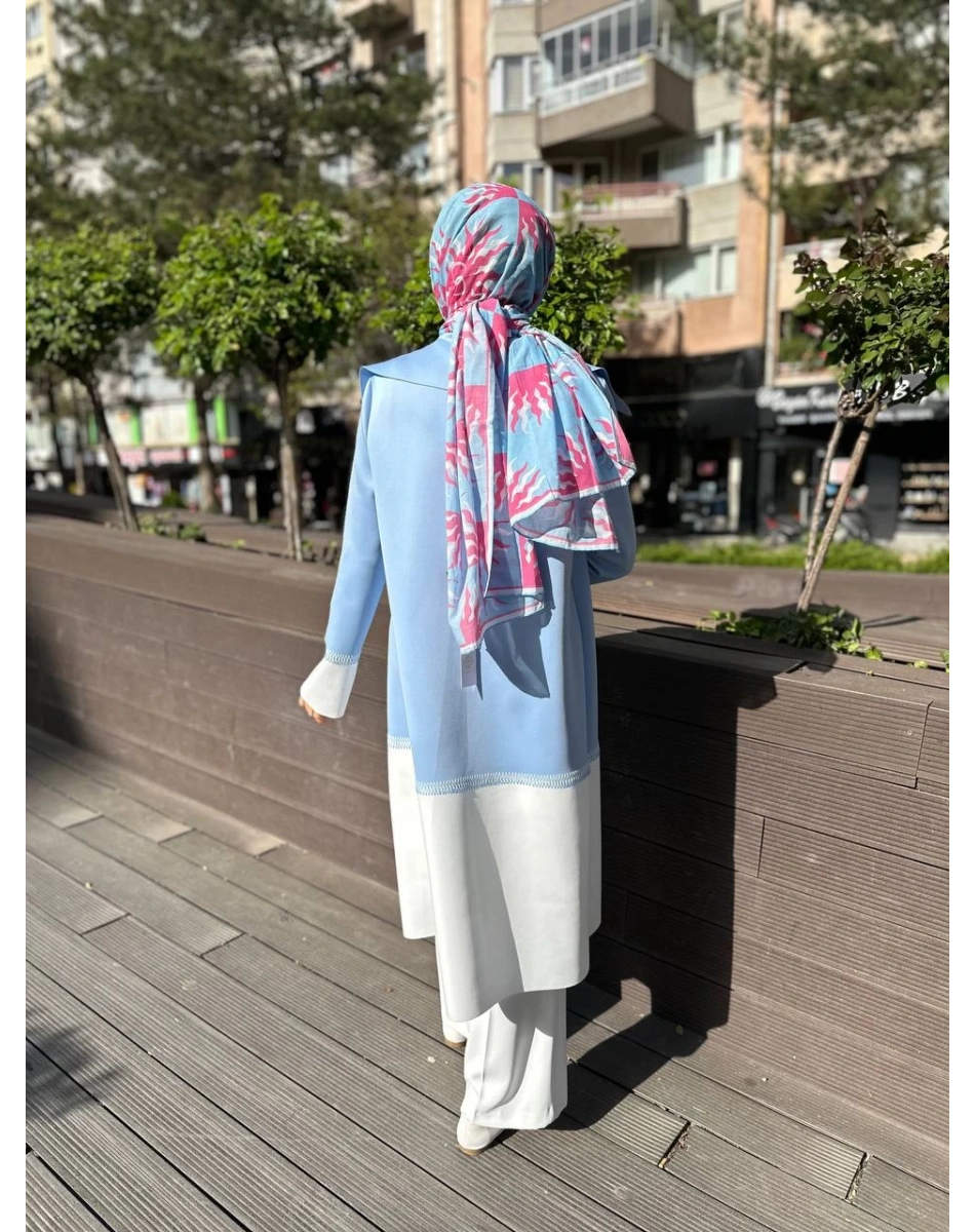 Noi 64321 Mavi Çift Renkli Scuba Kap