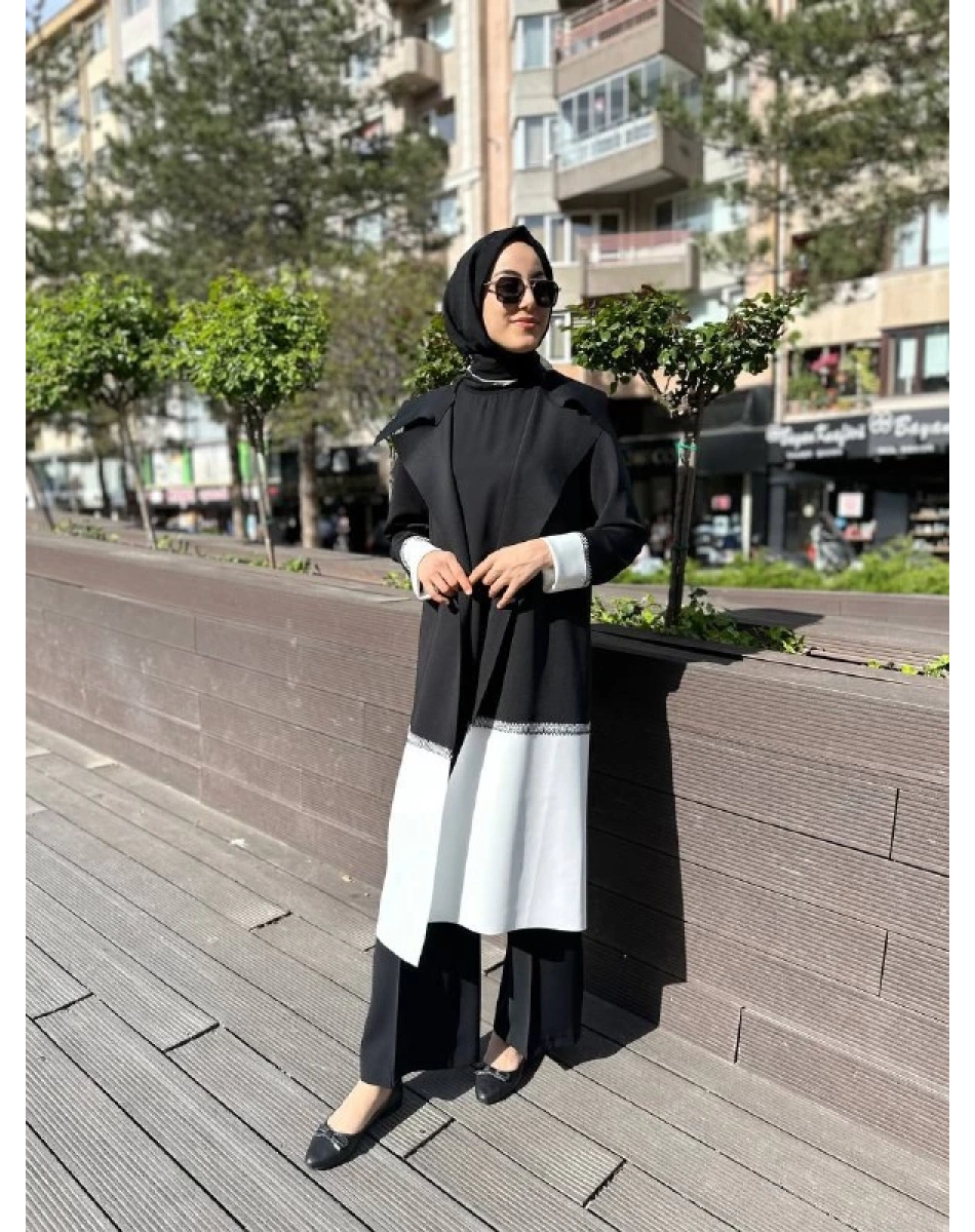 Noi 64321 Siyah Çift Renkli Scuba Kap