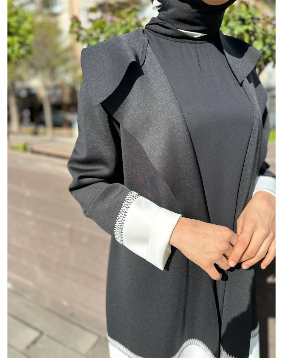 Noi 64321 Siyah Çift Renkli Scuba Kap