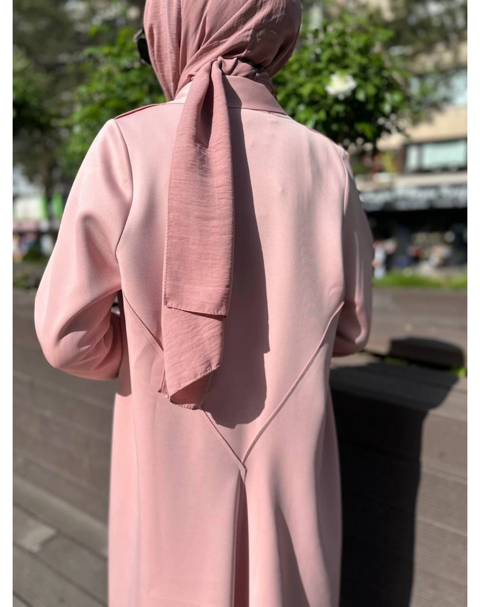 Noi 64342 Pudra Arkası Üçgen Şal Yaka Scuba Kap