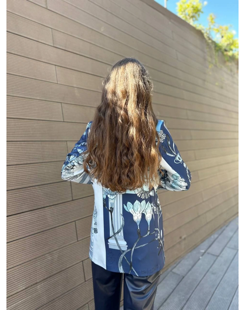 Noi 73308 İndigo Scuba Ceket