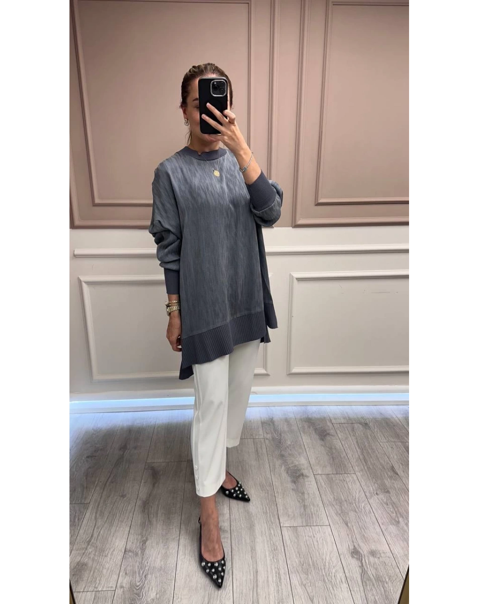 Nuss Triko 25Y3009 Antrasit Tunik