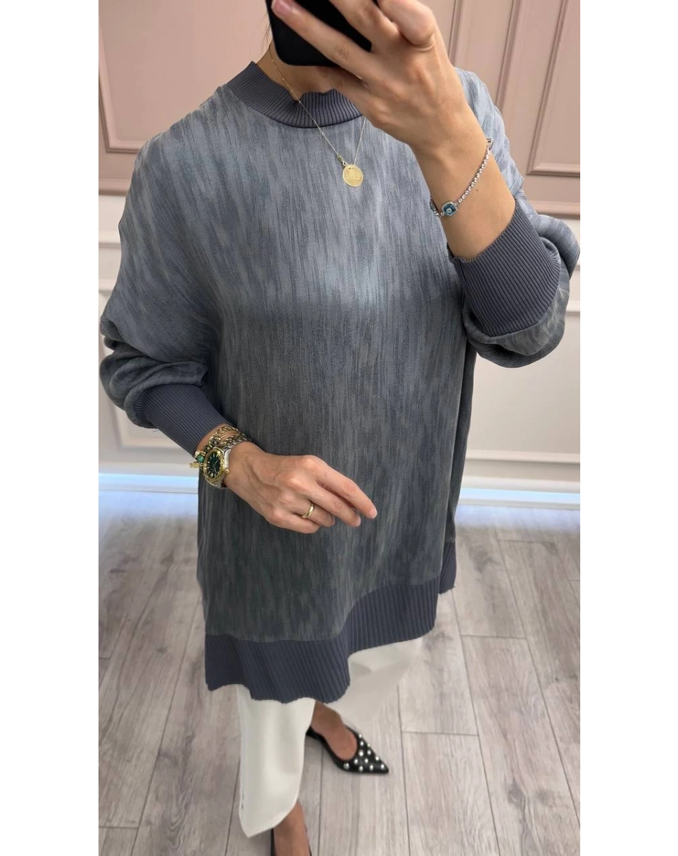 Nuss Triko 25Y3009 Antrasit Tunik