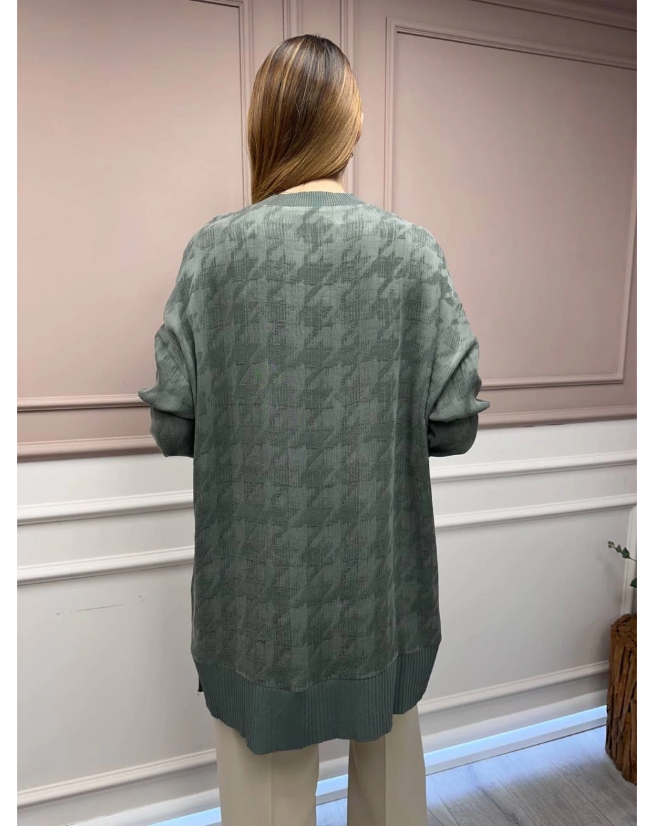 Nuss Triko 25Y3009 Haki Tunik