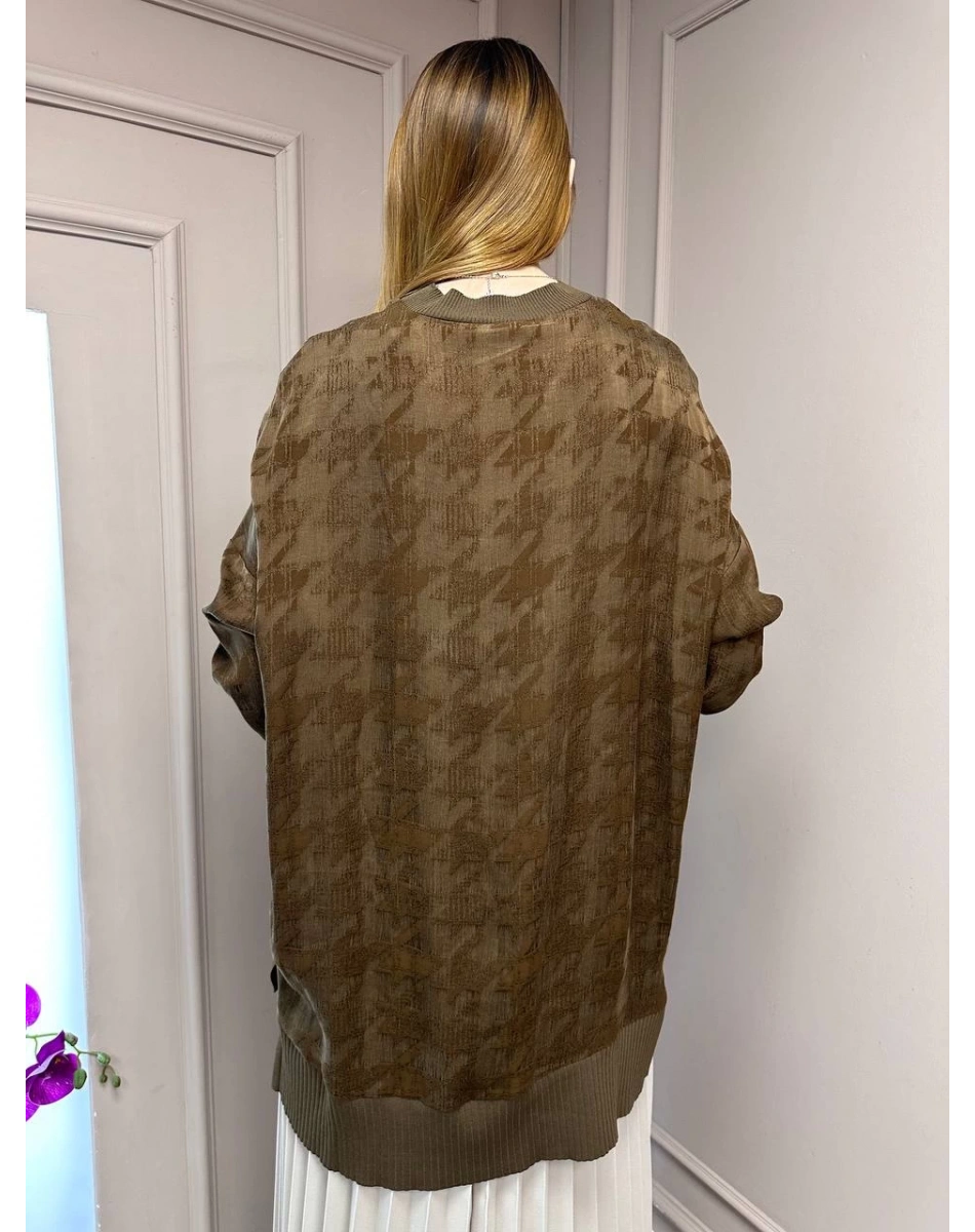 Nuss Triko 25Y3009 Kahve Tunik