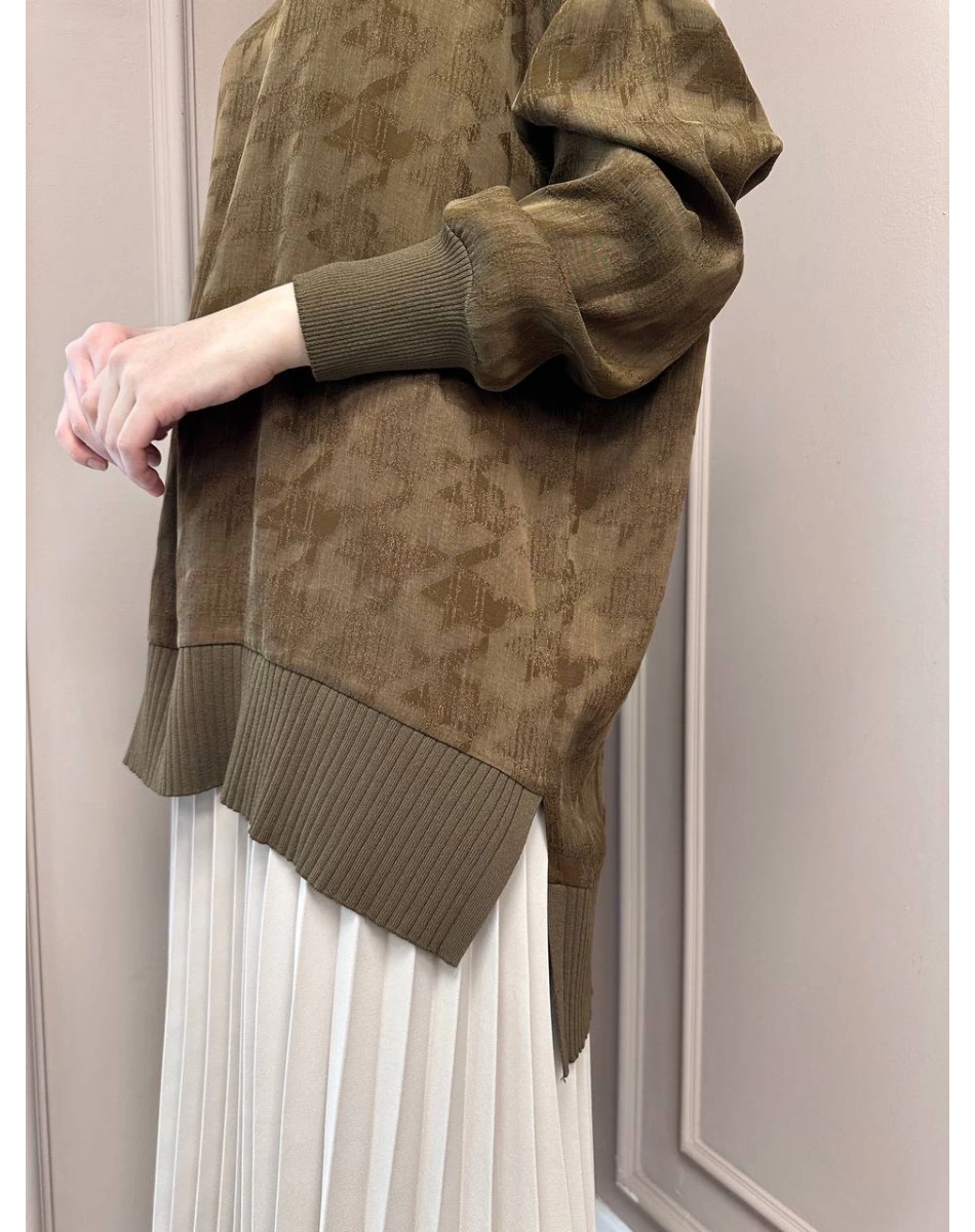 Nuss Triko 25Y3009 Kahve Tunik