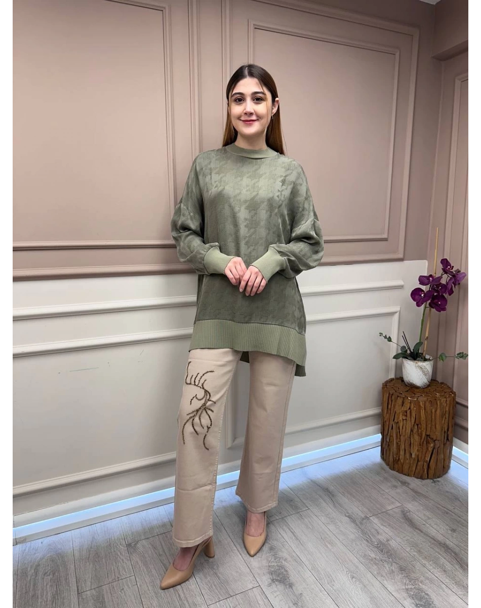 Nuss Triko 25Y3009 Kekik Tunik