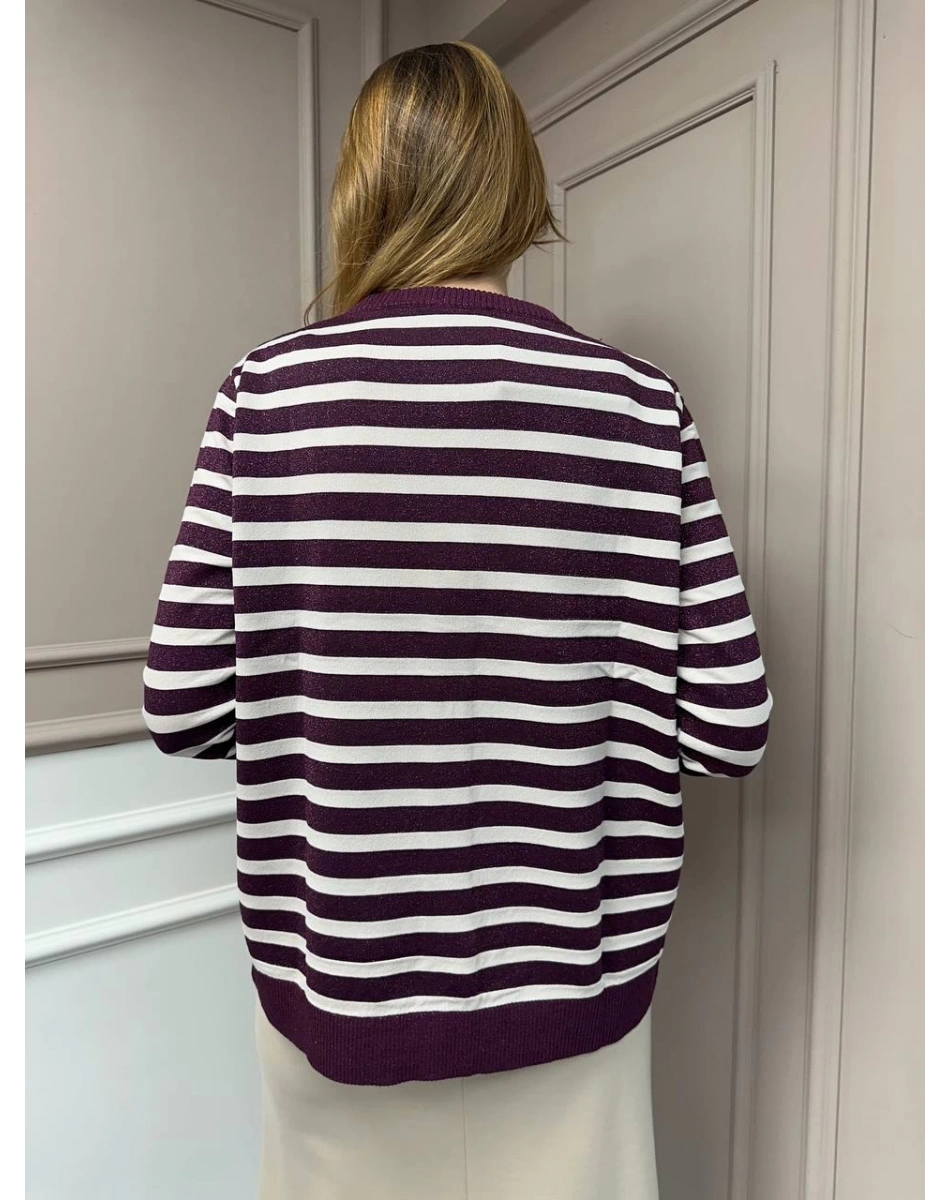 Nuss Triko 25Y306 Bordo Hırka