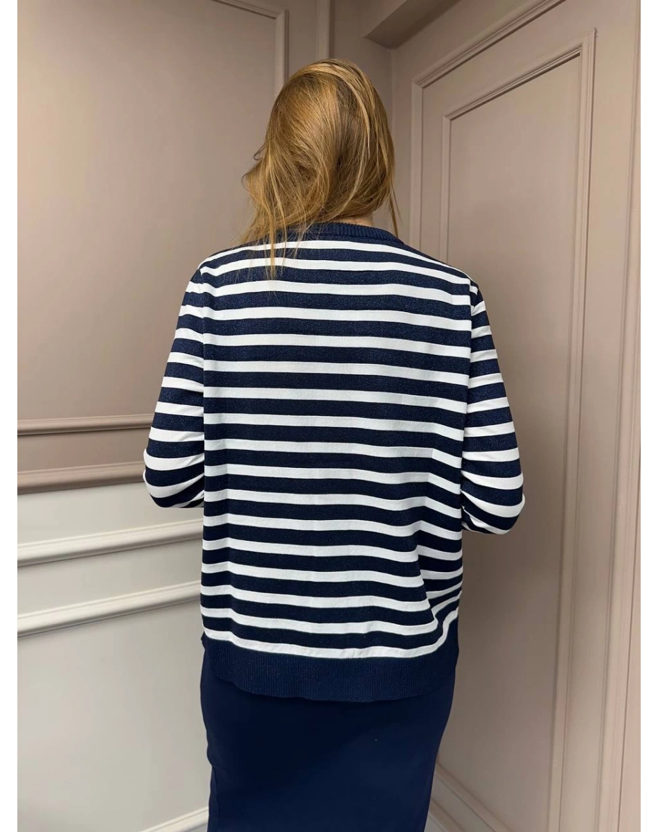 Nuss Triko 25Y306 Lacivert Hırka