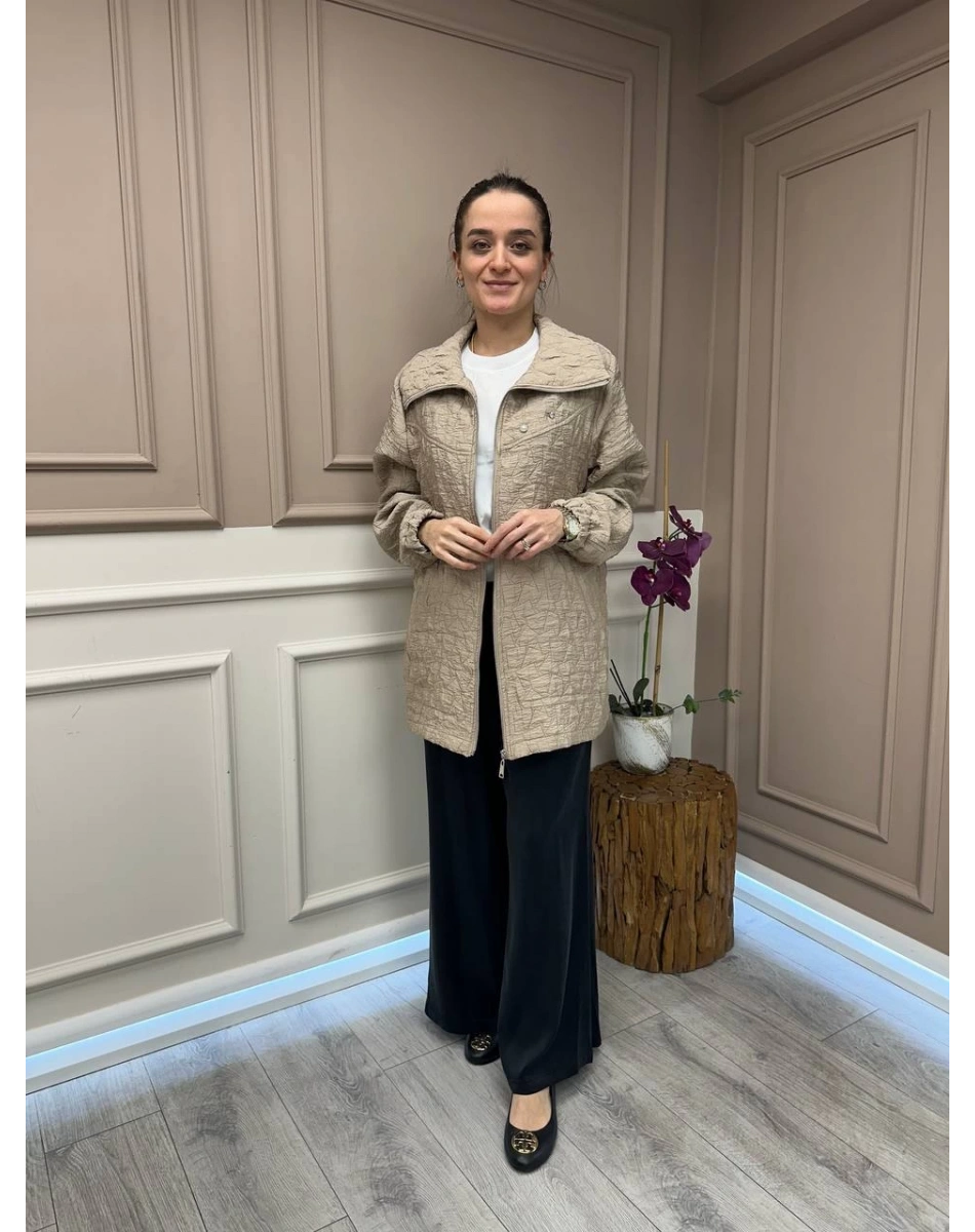 Nuss Triko 25Y6040 Bej Kapitone Kap