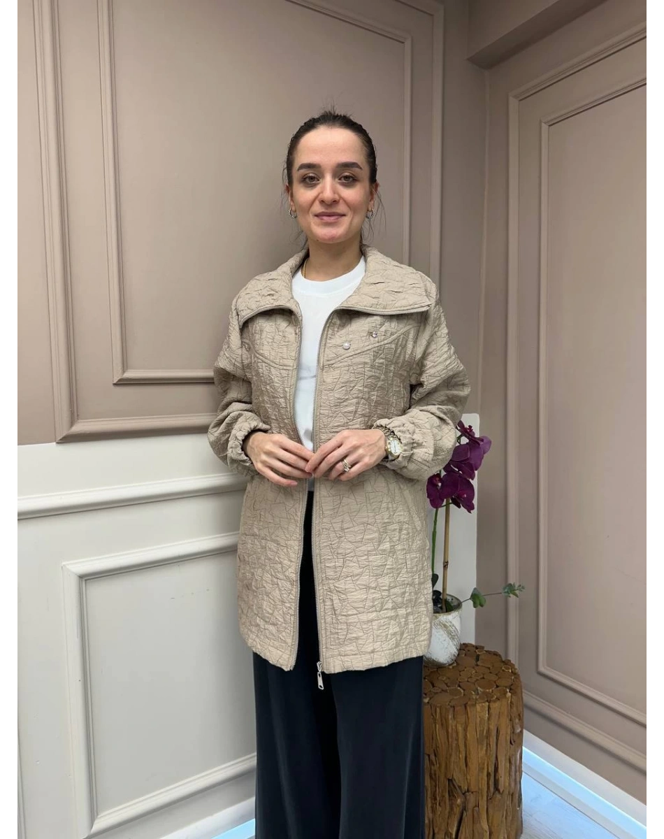 Nuss Triko 25Y6040 Bej Kapitone Kap