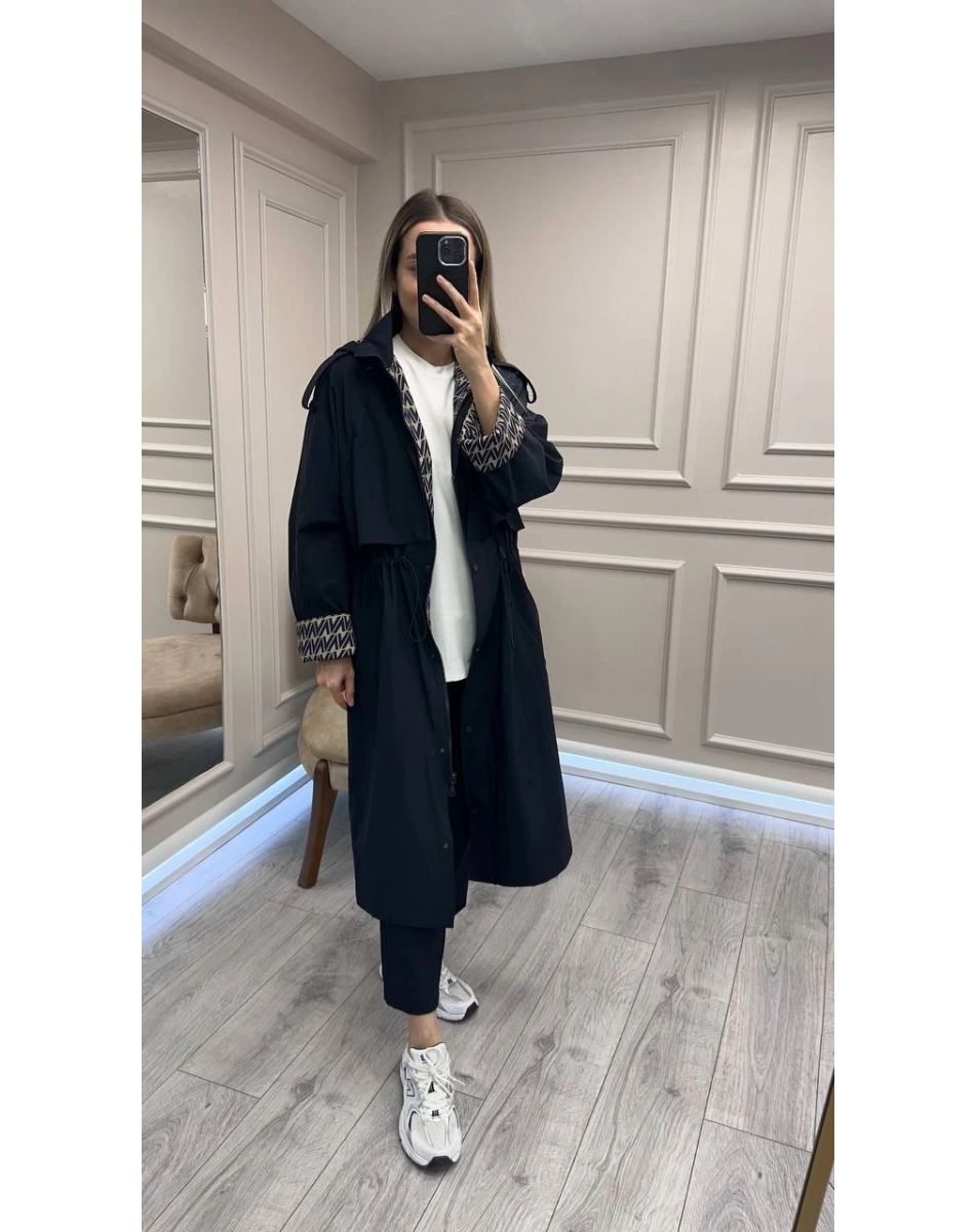 Nuss Triko 26K6033 Lacivert Kap