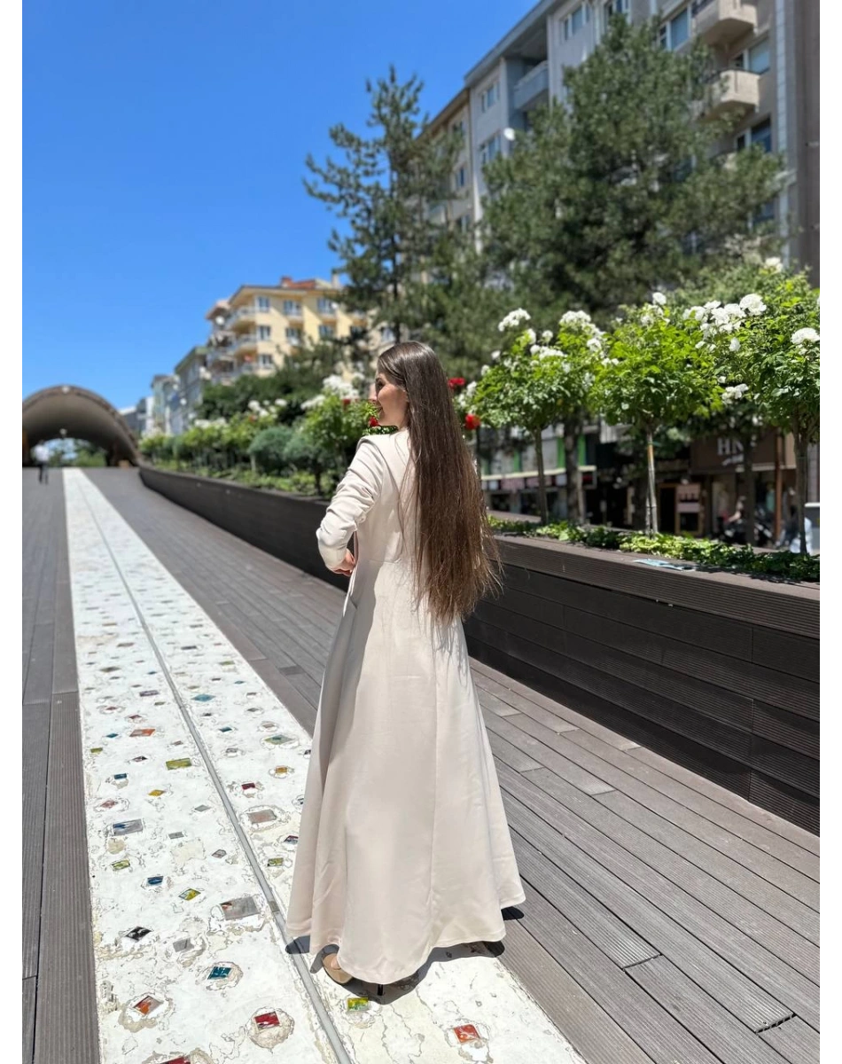 Senna 3002S23 Bej Carolina Abiye