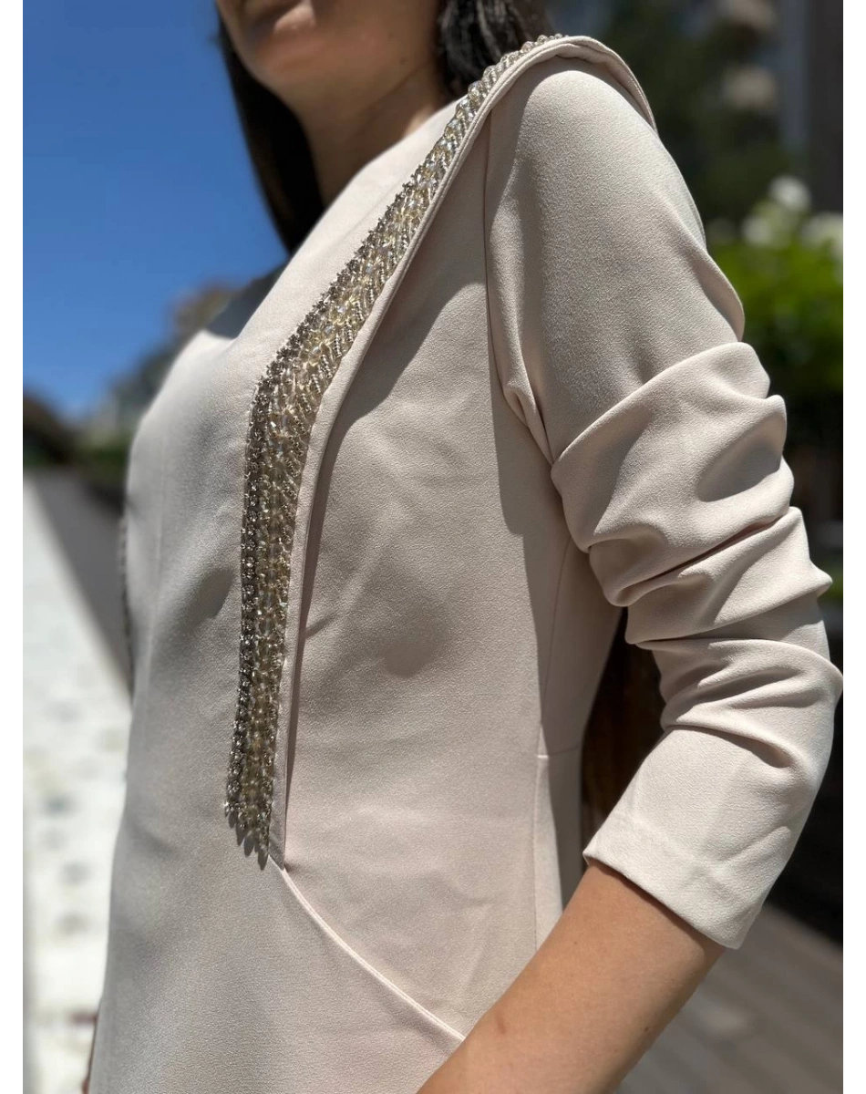 Senna 3002S23 Bej Carolina Abiye