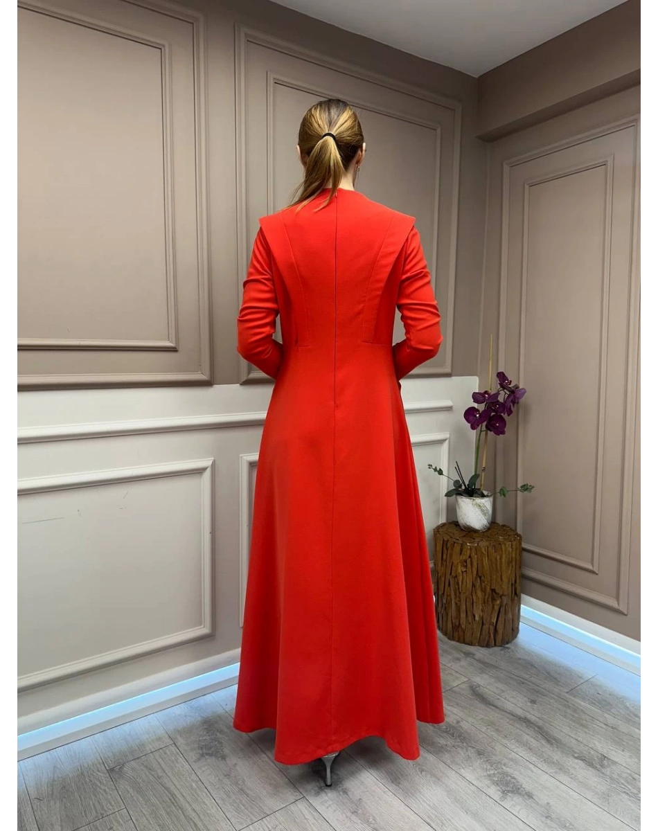 Senna 3002S23 Nar Çiçeği Carolina Abiye