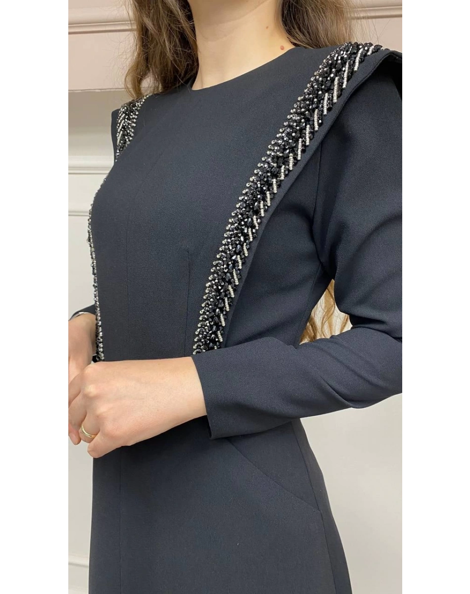 Senna 3002S23 Siyah Carolina Abiye