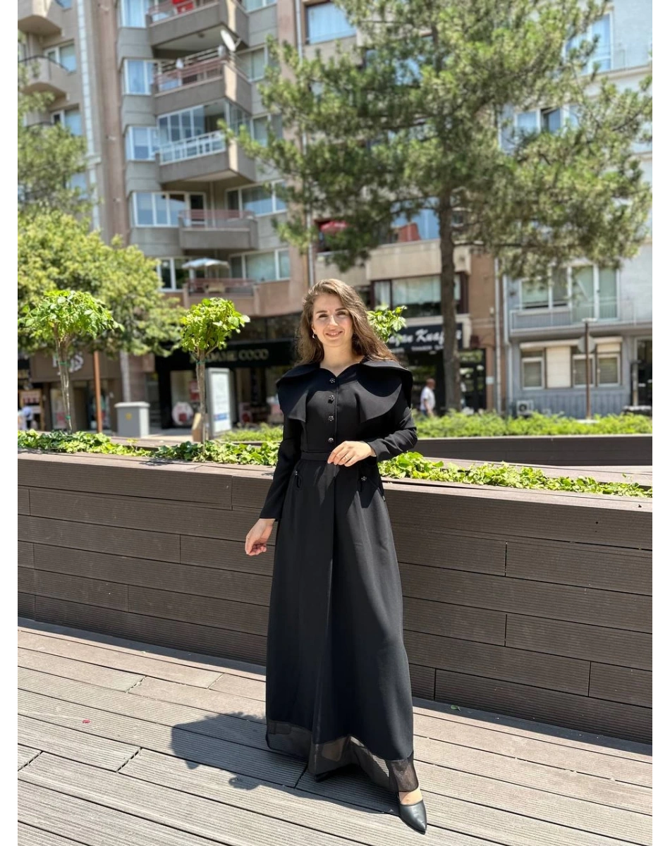 Senna 3010S23 Siyah Arcia Abiye