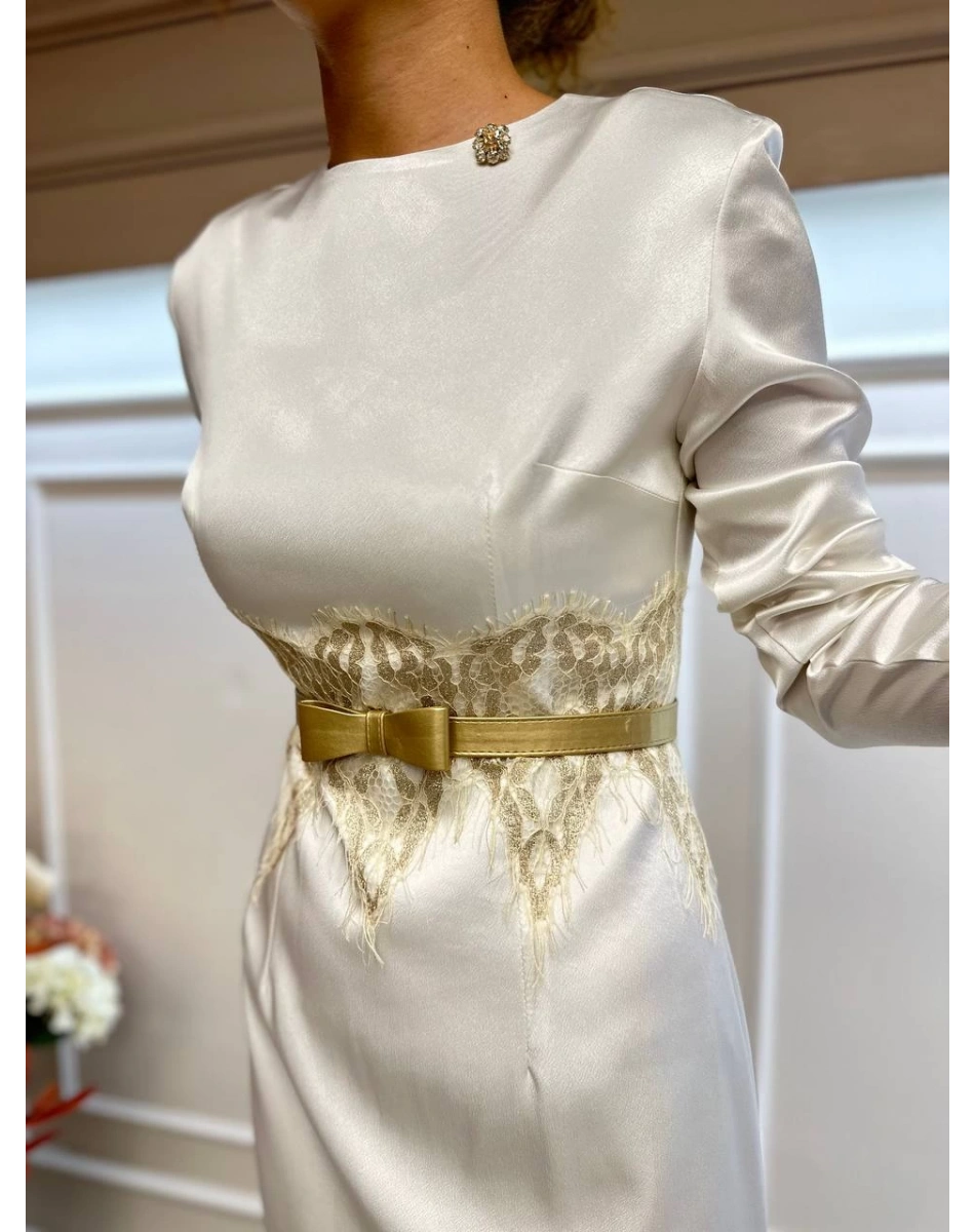 Senna 3067S23 Ekru Divanita Abiye