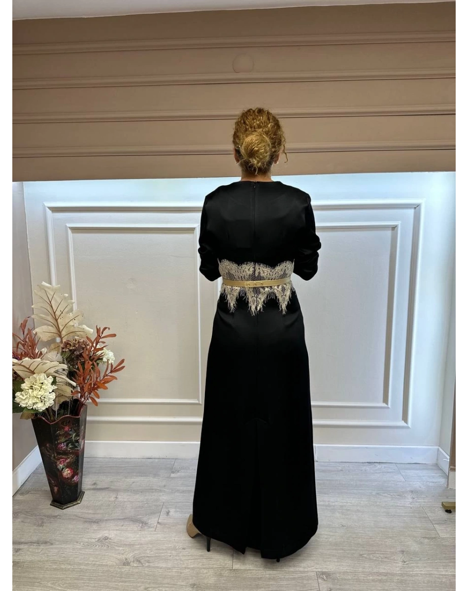 Senna 3067S23 Siyah Divanita Abiye