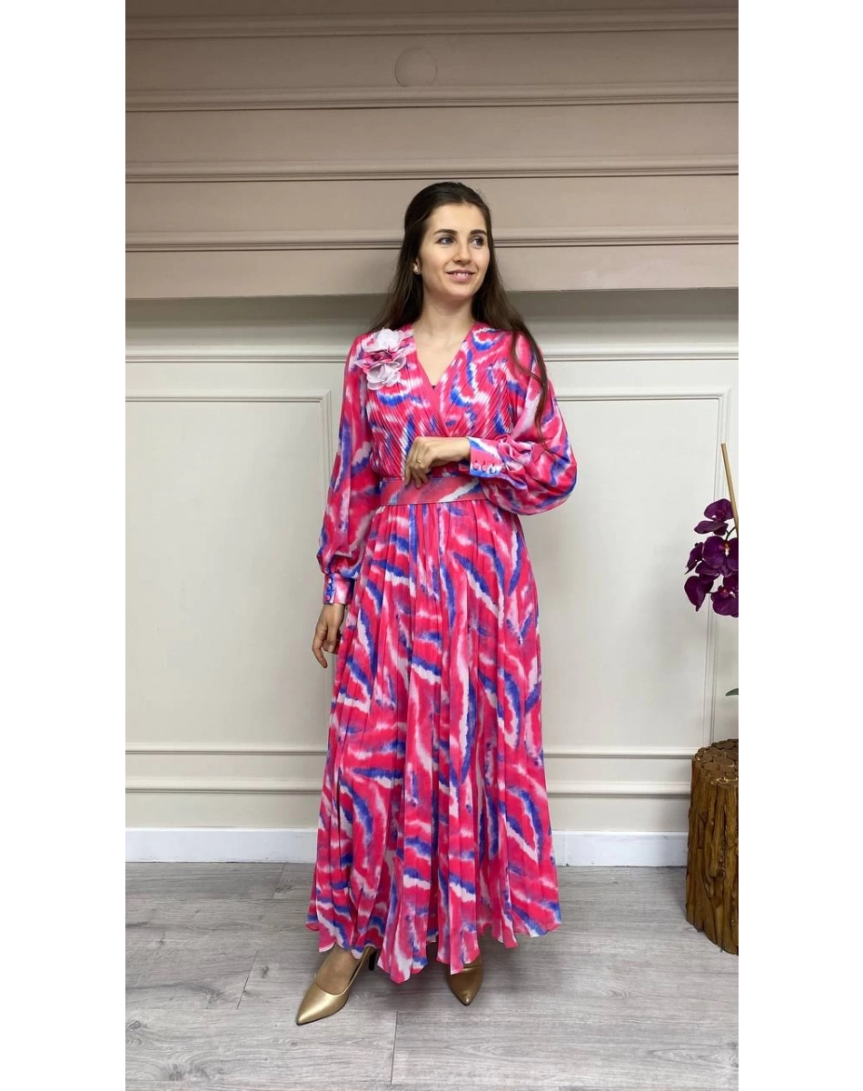 Senna 3069S23 Fuşya Quirrel Abiye