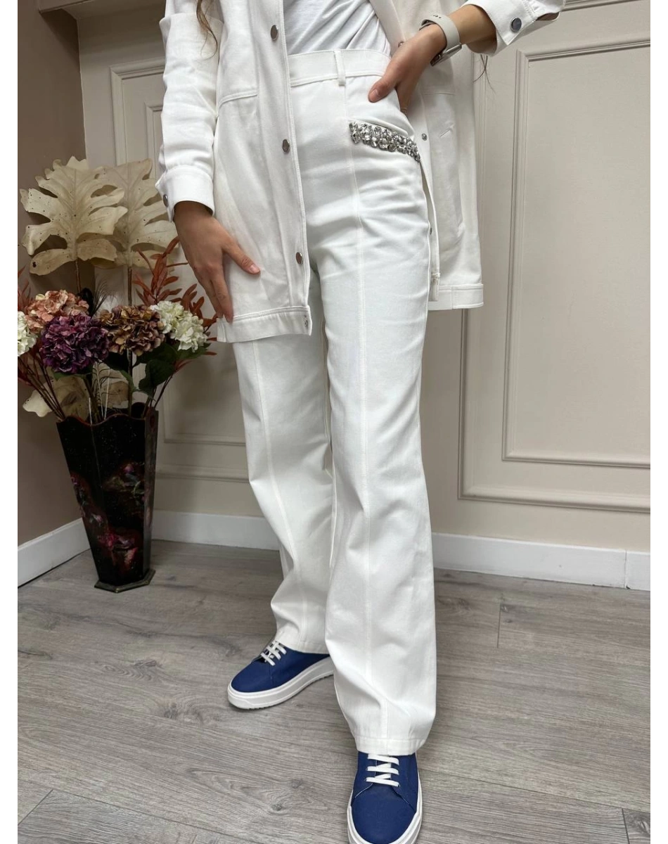 Senna 5013S23 Ekru Maxence Pantolon