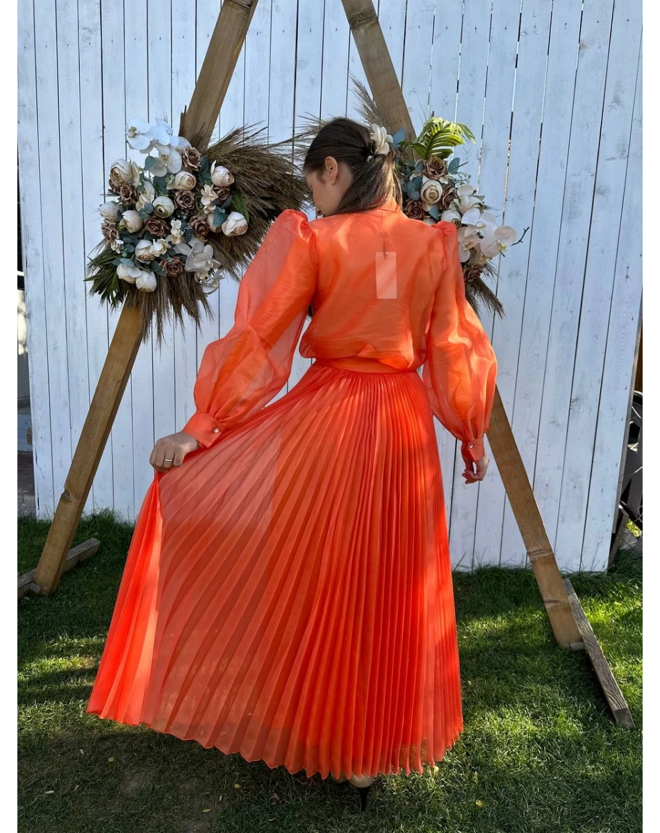 Senna 9009S23 Turuncu Leaves Takım